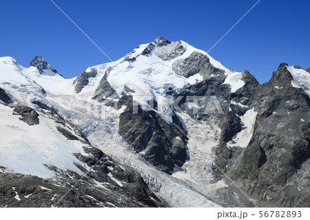 ピッツ・ベルニナ　モルテラッチ氷河　ディアヴォレッツァ展望より 56782893