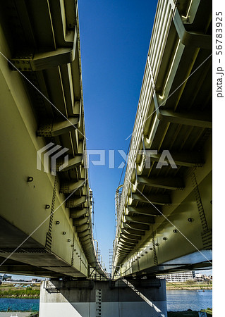 東急東横線の高架 56783925