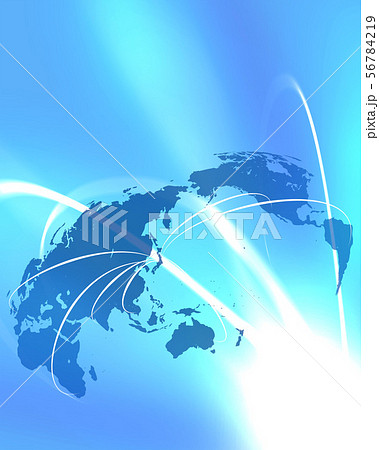 ビジネスイメージ 地球 ビジネス背景 ビジネス 世界地図 グローバルのイラスト素材