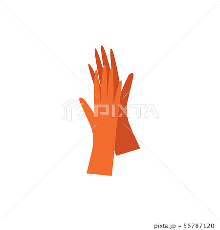 Rubber latex gloves for hand protection during house work Rubber latex gloves for hand protection during house work 56787120