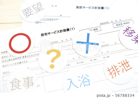 ケアプラン　居宅サービス計画書 56788334