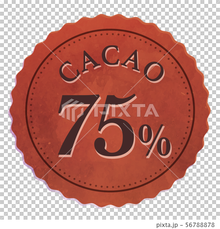 CACAO75%ラベル CACAO75%ラベル 56788878