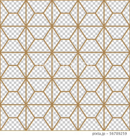 Seamless geometric pattern in golden and white. Seamless geometric pattern in golden and white. 56789259