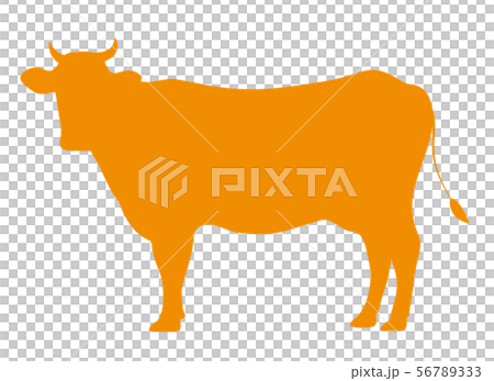 牛剪影 牛剪影 56789333