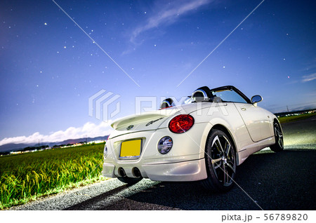 星空とオープンカー 星空とオープンカー 56789820