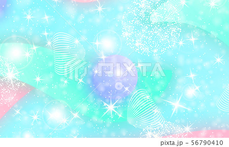 Fairy background. Unicorn pattern. Fairy background. Unicorn pattern. 56790410