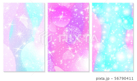 Fairy background. Unicorn pattern. Fairy background. Unicorn pattern. 56790411