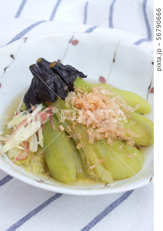 茄子の翡翠煮 56790666