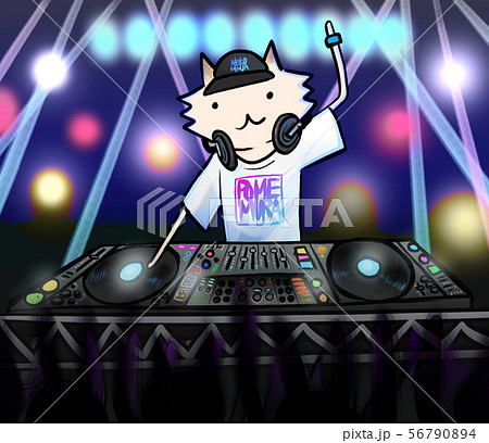 曲を届けるDJ 56790894