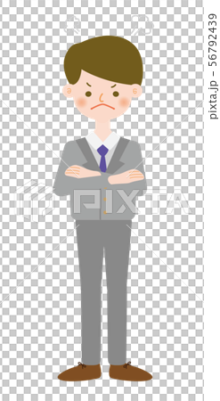サラリーマン_怒る 56792439
