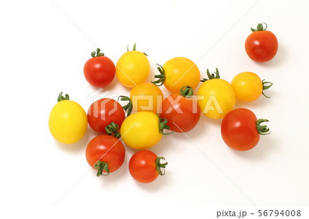 ミニトマト、二色のミニトマト 56794008