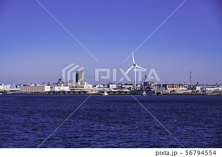 （神奈川県）横浜みなとみらい・横浜港　風車 56794554