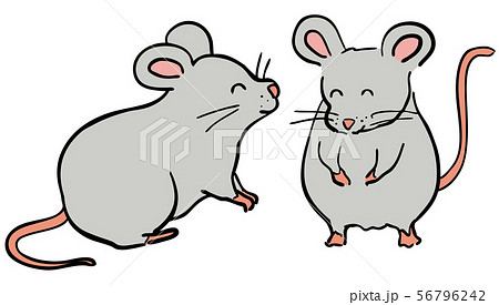 ネズミ イラストのイラスト素材