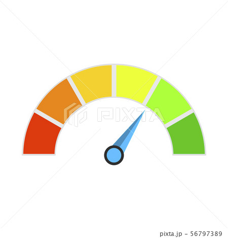 Bright indicator spectrum colored for interface Bright indicator spectrum colored for interface 56797389