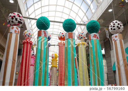 仙台七夕まつり 吹き流し　仙台市 56799160