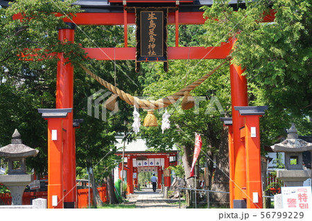 東鳥居 生島足島神社　上田市 56799229