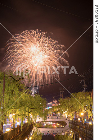 城崎温泉　花火 56800123