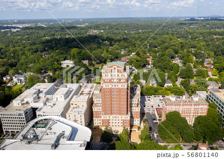 Aerial view Historical Midtown Atlanta 56801140