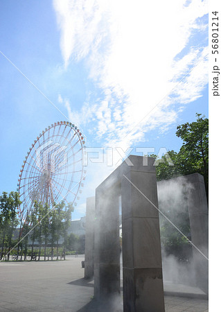 お台場ミスト発生装置の写真素材 お台場ミスト発生装置の写真素材