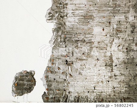 The textured background of the old red brick wall The textured background of the old red brick wall 56802245