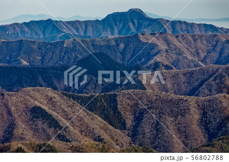 滝子山から見る大岳山 滝子山から見る大岳山 56802788