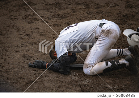 高校野球試合風景 高校野球試合風景 56803438
