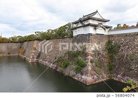 大阪城・外堀の風景 56804074