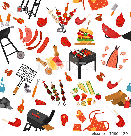 Barbecue grill pattern, background Barbecue grill pattern, background 56804120