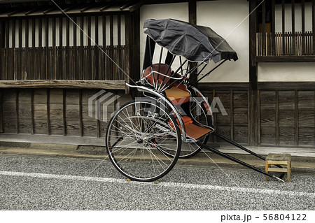 大橋家住宅と人力車 美観地区 国指定重要文化財 岡山県倉敷市 大橋家住宅と人力車 美観地区 国指定重要文化財 岡山県倉敷市 56804122