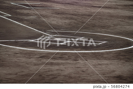 野球場 ダートサークル 56804274