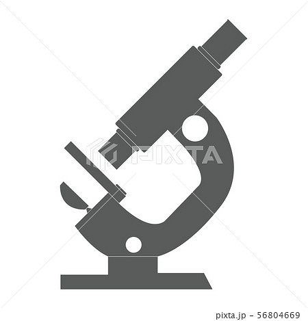 顕微鏡 イラスト アイコンのイラスト素材
