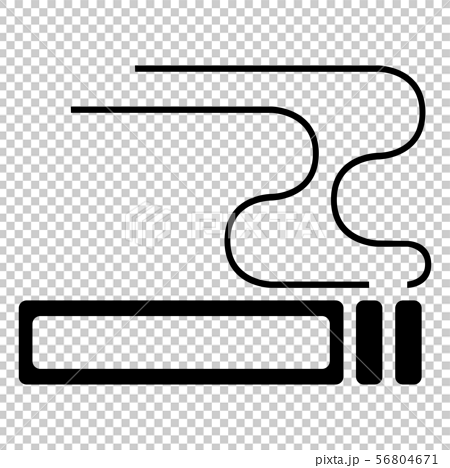 タバコ 喫煙 イラスト アイコンのイラスト素材