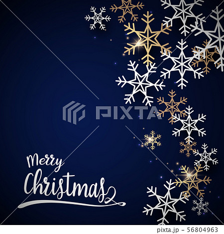 Merry christmas and Happy new year postcard 56804963