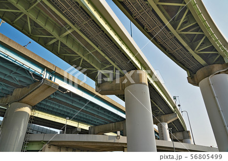 【立体交差の道路】 大阪府堺市堺区大浜北町５ 56805499