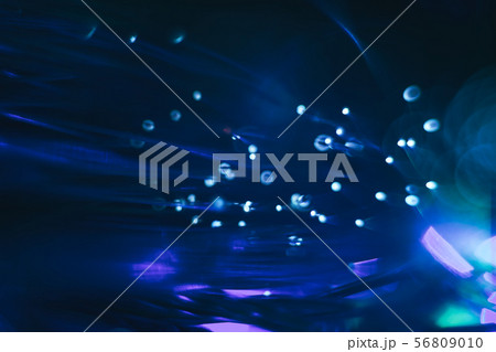 Beautiful abstract fiber optical network cable on 56809010