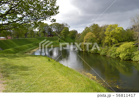 デンマーク、コペンハーゲン、星型をしたカステレット要塞 デンマーク、コペンハーゲン、星型をしたカステレット要塞 56811417