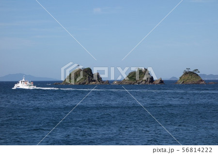 下関市吉見加茂島と蓋井丸 下関市吉見加茂島と蓋井丸 56814222