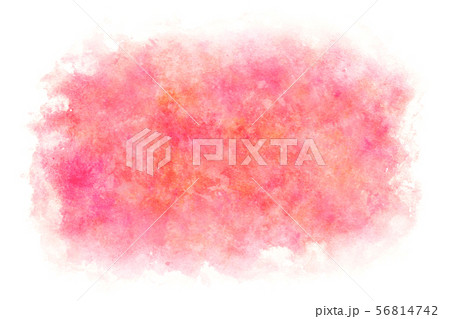 ピンク 抽象 正月 水彩 背景のイラスト素材