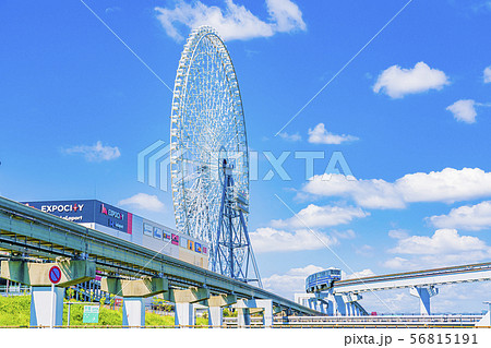 大阪モノレール　万博記念公園駅付近　 56815191