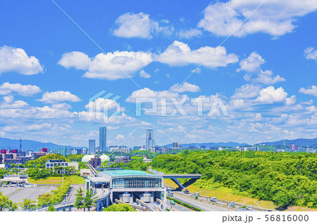 大阪モノレール 万博記念公園駅付近 大阪モノレール 万博記念公園駅付近 56816000