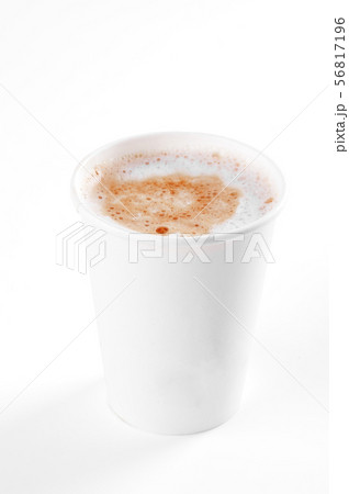 Coffee in takeaway cup mockup or mock ups isolated Coffee in takeaway cup mockup or mock ups isolated 56817196