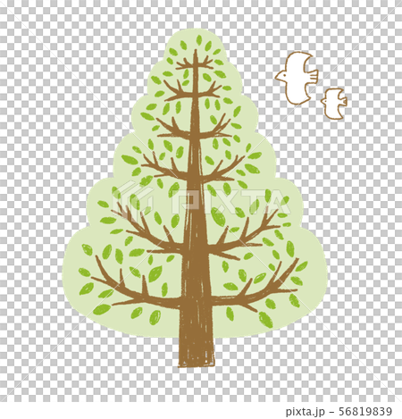 手描きの木_春 手描きの木_春 56819839