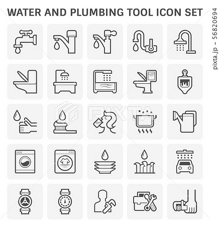 faucet water icon 56820694