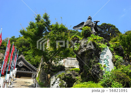 8月　鎌倉972神殿と半僧坊天狗像･建長寺 56821091