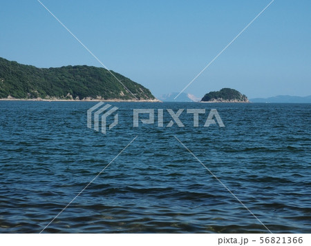相生湾坪根から見る金ヶ崎(万葉岬) 播磨灘 相生湾坪根から見る金ヶ崎(万葉岬) 播磨灘 56821366