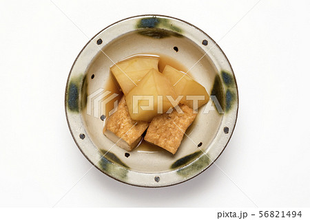 青パパイヤと厚揚げの煮物 青パパイヤと厚揚げの煮物 56821494