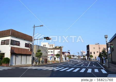 茨城県 高萩駅前の街並み 56821760