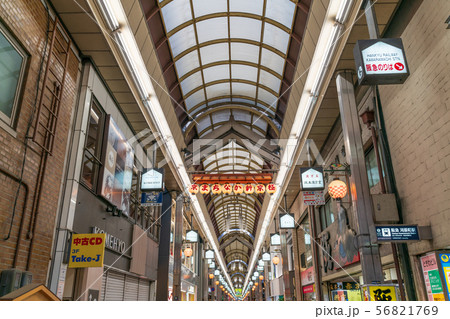 夏の新京極商店街　新京極通　京都 56821769