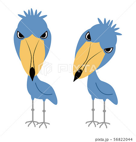 ハシビロコウ ベクター イラスト クリップアート 56822044