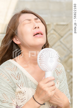 夏　携帯扇風機　アトピー　主婦 56822160